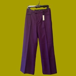 Banana Republic Lido Wide-Leg Italian Wool Pant